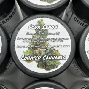 Curated Cannabis Sour Lemon