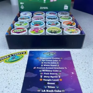 Derb and Terpy’s Live Resin 1 oz Jars