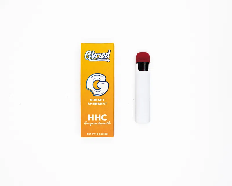 GLAZED 1G DISPOSABLE VAPE CARTS – HHC (1000MG) ALL IN ONE - Image 6
