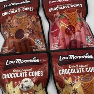 Los Monchies 500mg Mini Chocolate Cones