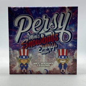 Persy Minis Snowballs 4th July Edition 1 Pound box 16 ounce jars