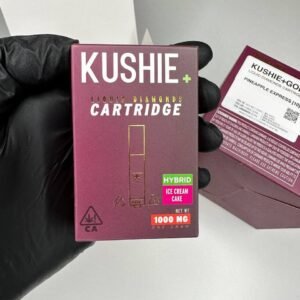 KUSHIE + Gold 1G LIQULD DIAMONDS CARTRIDGE