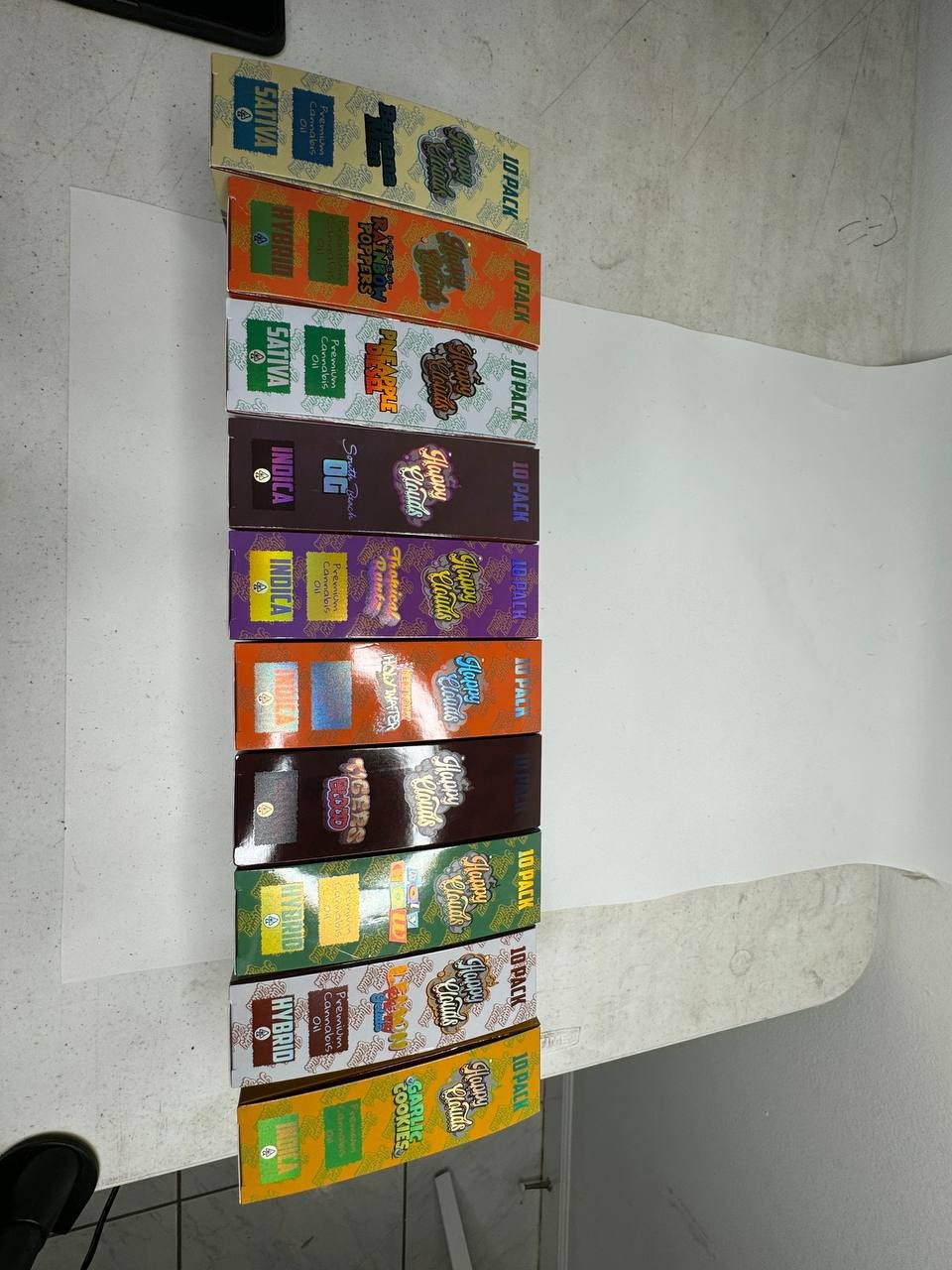 Happy clouds 1g disposable vape - Image 3