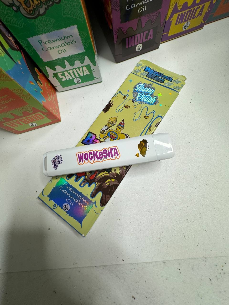 Happy clouds 1g disposable vape