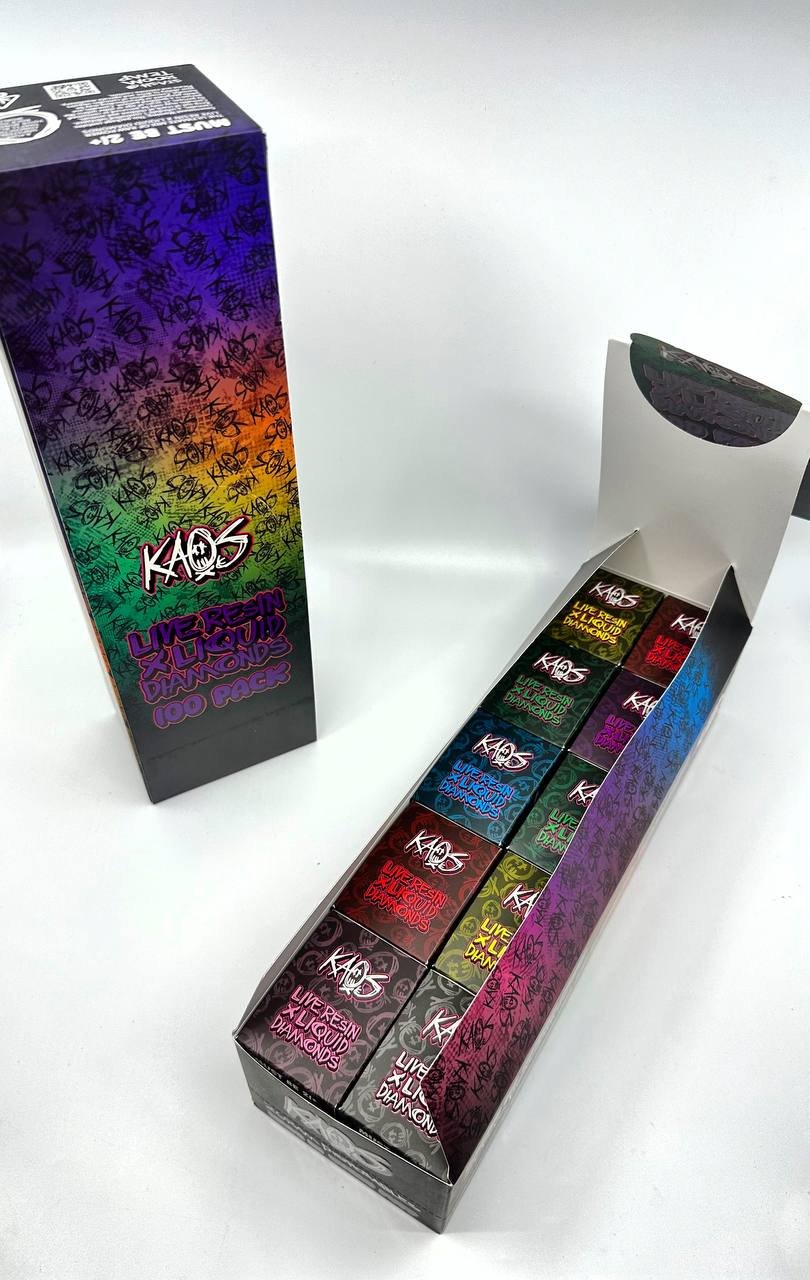 Kaos 2g live resin liquid diamonds disposable - Image 2