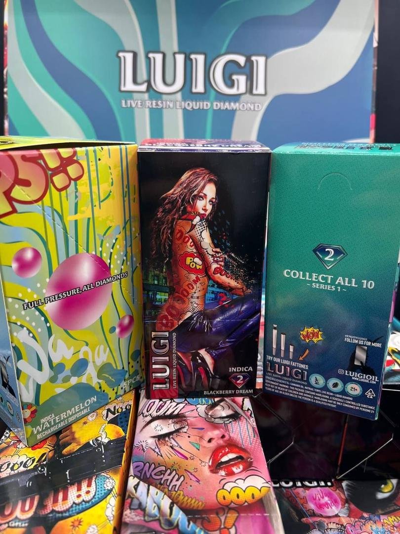 Luigi 2G live resin liquid diamonds disposable - Image 4