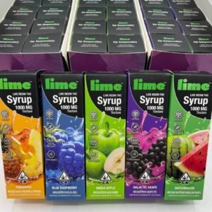 LIME live resin THC syrups (Authentic) 10