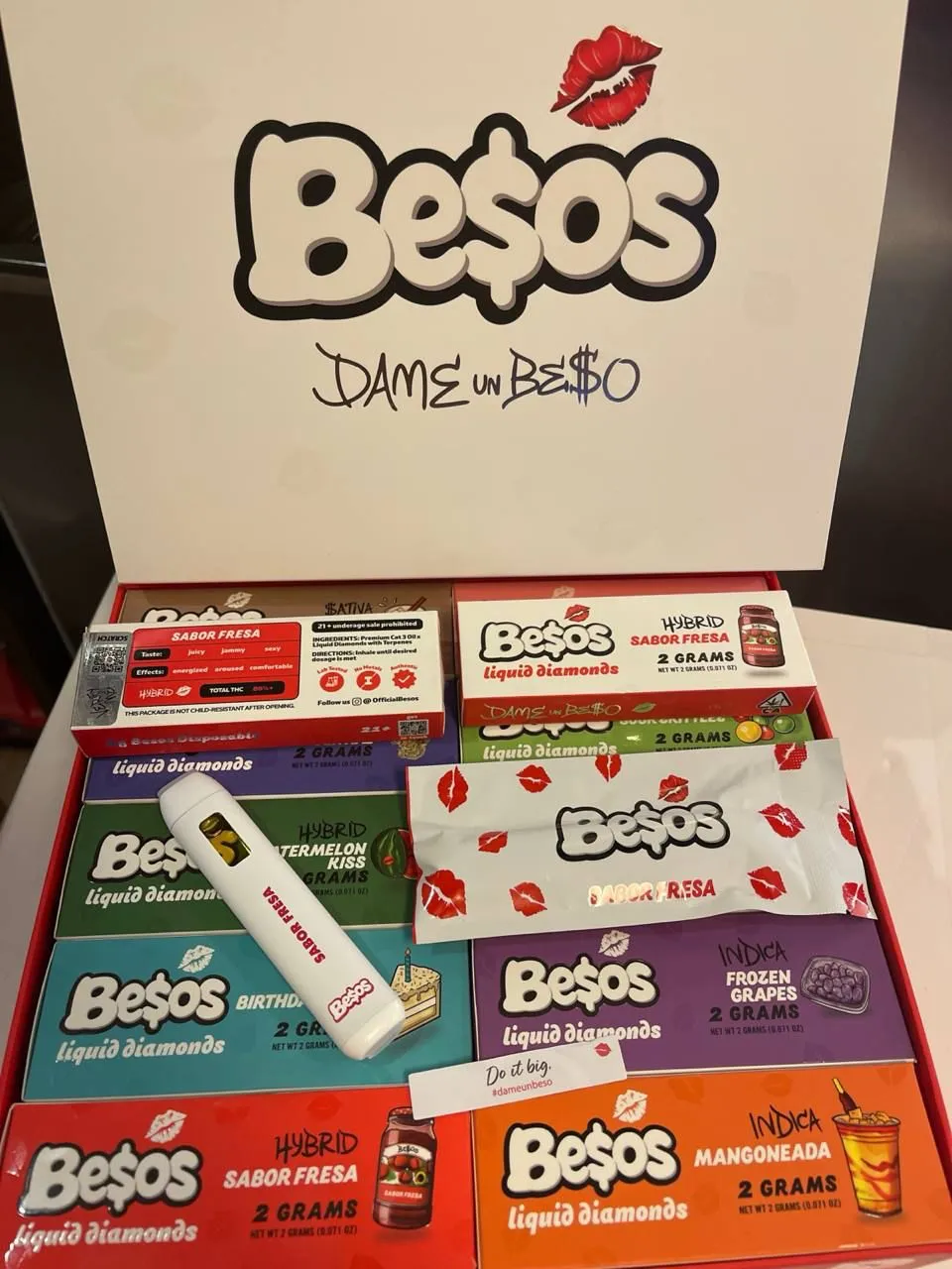 Besos disposable