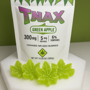 TWAX Infused Gummies Green Apple