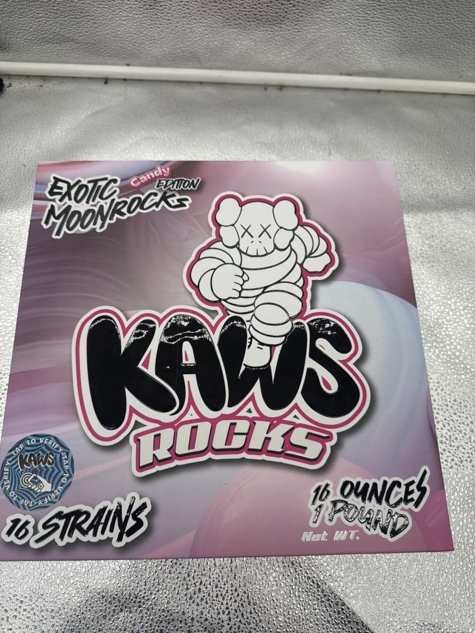 kaws moonrocks candy edition